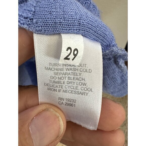 Alfred Dunner Women's Blue Short Sleeve Blouse, short sleeve blouse, blue blouse - Picture 3 of 6